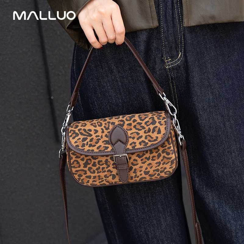 Totes Women Cow Leather Small Shoulder Bag Ladies Retro Suede Cowhide Handbags Female Fashion Luxury Designer Crossbody Bags for Lady X261016