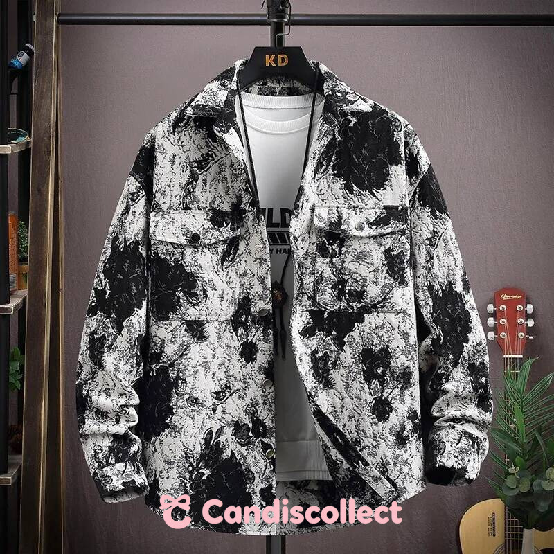 louisd 2026 Designer Men's Spring Edition Personalized Casual Fashion Collar Jacket Light Luxury Cool Handsome Warm Sports Outdoor a0c