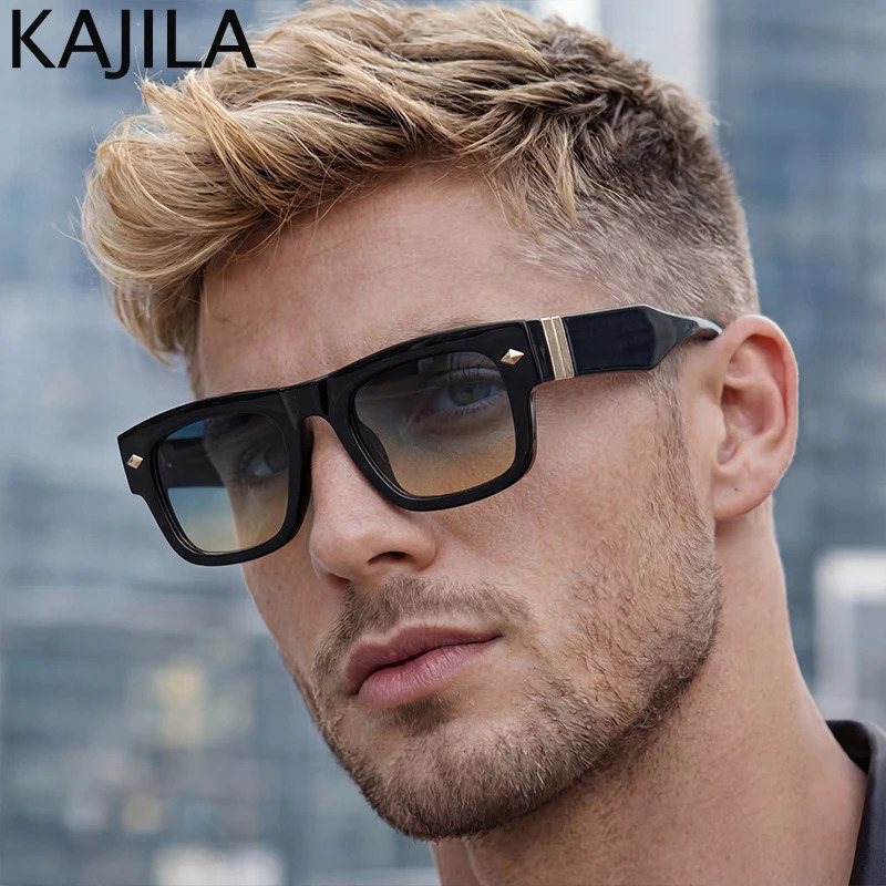 Vintage Steampunk Square Sunglasses Men 2026 y ner Classic Pochromic Punk Sun Glasses For Male Retro Driving Shades 261016