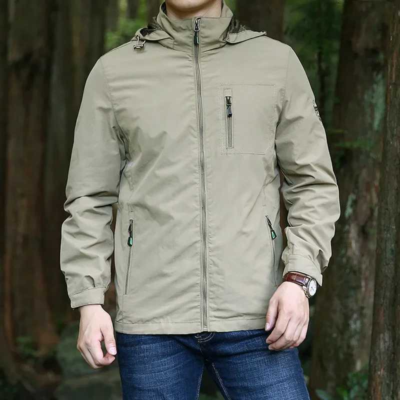 Outdoor Jackets Hoodies 2025 Men's Bicyc Windbreaker Men's Mountain Bike Sports Outdoor Bike Waterproof Off-Road Motorcyc ClothingT261016