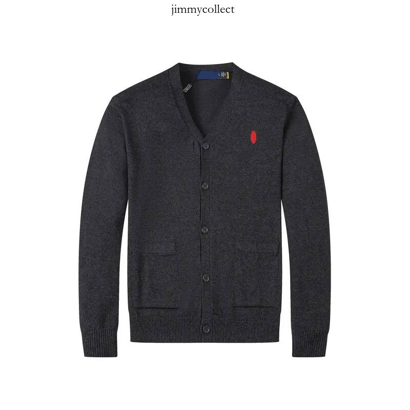 polo Men's Sweaters Small Embroidery Knitted Cardigan Cotton Causal Open Front Woolen Jacket Horse Long Sleeved Cashmere polo Sweater polo 0a3