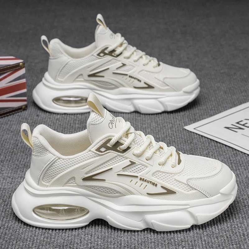Casual Shoes Men's Casual Sneakers Spring Summer Breathable Soft-Sole Anti-Slip Outdoor Running Shoes Fashion Students Joker Tide Sports Shoe H