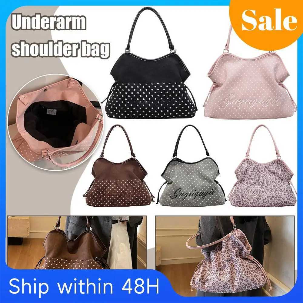 Totes Women Faux Suede Shoulder Bags Embroidery Commuter Bag for Work Shopping Travel X261016