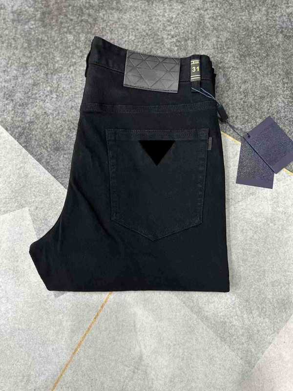 Men's Jeans Designer Chic Gentleman's Premium Tailored Blue Combining Elegance And Practical Wear CMKK