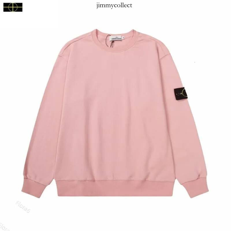 Pull Stone Long Sleeve Designer Brand Compass Badge Jacket Women Sweatshirt Hoodies Sweater Knit Round Neck Solid Color Sweaters Stone Pullover A 88