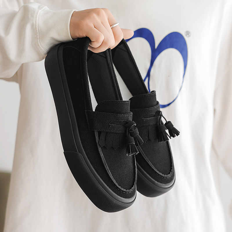 New Trendy Youthful Tassel Loafers, Fashionable Slip-On Casual Men's Shoes, Model X519