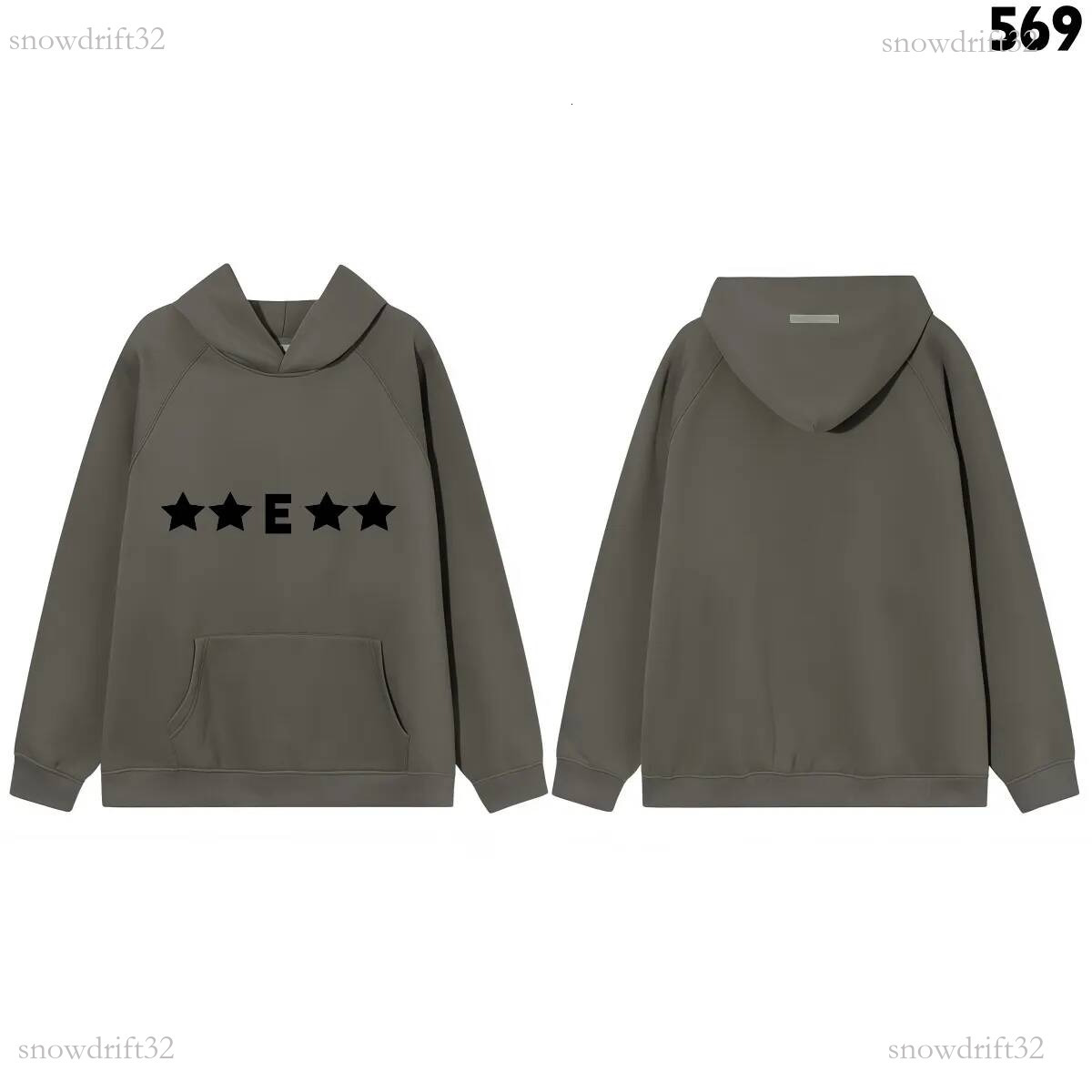 essential mens hoodie designer essentials sweater unisex pullover long sleeve O Neck Letter printed overcoat sweatshirt streetwear hoodie for man to