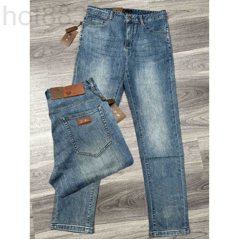 Men's Jeans Designer Pants Mens Business Casual Jeansslim Straight Vintage Style Luxurious And Stylish 4KED
