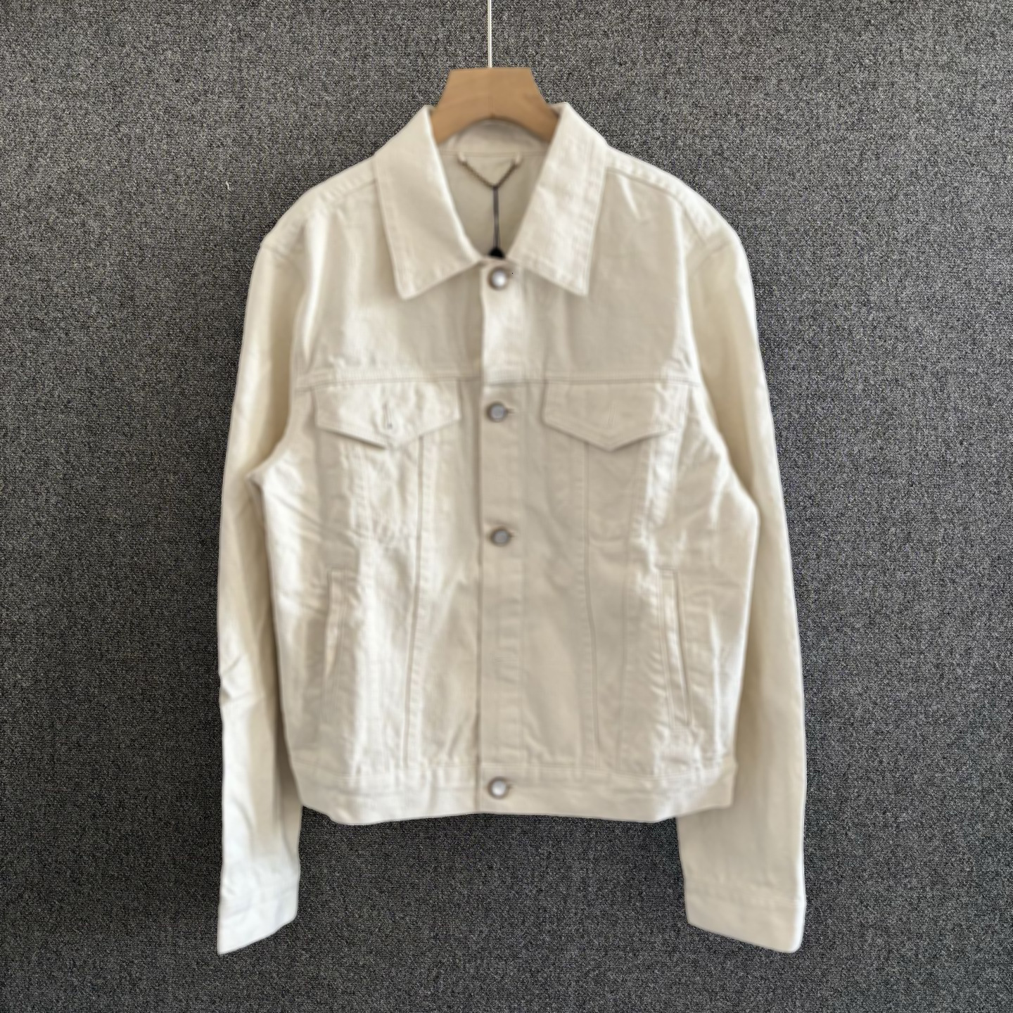 Designer Cross Border New Autumn/Winter Collection From Popular Brand Stylish Casual Set Featuring A White, Collared Top With Letter Print And 1d34
