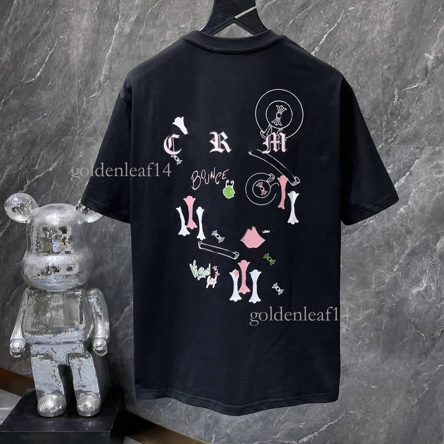 Chromelies shirt Mens t shirts Designer Fashion Brand ch Shirt High Quality Brand Short Sleeves T Shirts Casual chrome hoodie e1e