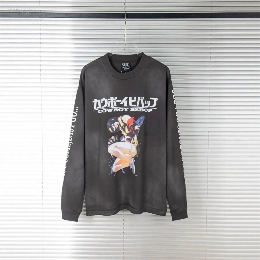 Designer Shirt Men Cotton Long Sleeved Men's T Shirt Round Collar Men Women T Shirt For Male Tshirt Man Tops Tees Autumn Graphic Streetwear Y2k