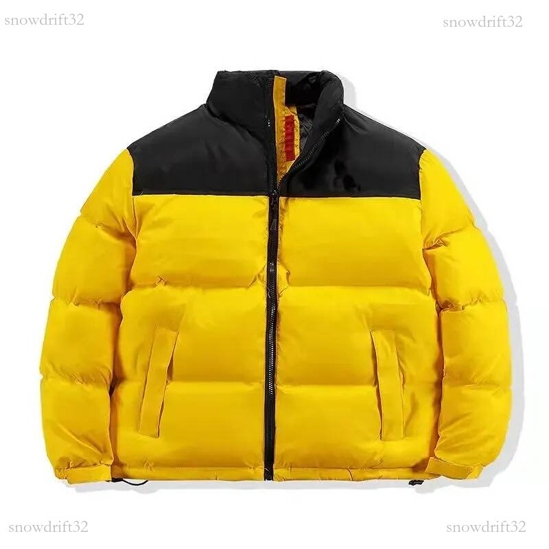 thenessity northnessity face700 Puffer Jacket Men Women Designer northnessity face700 Down Coat Trendy Classic Black Yellow Color Block Embroidery 3