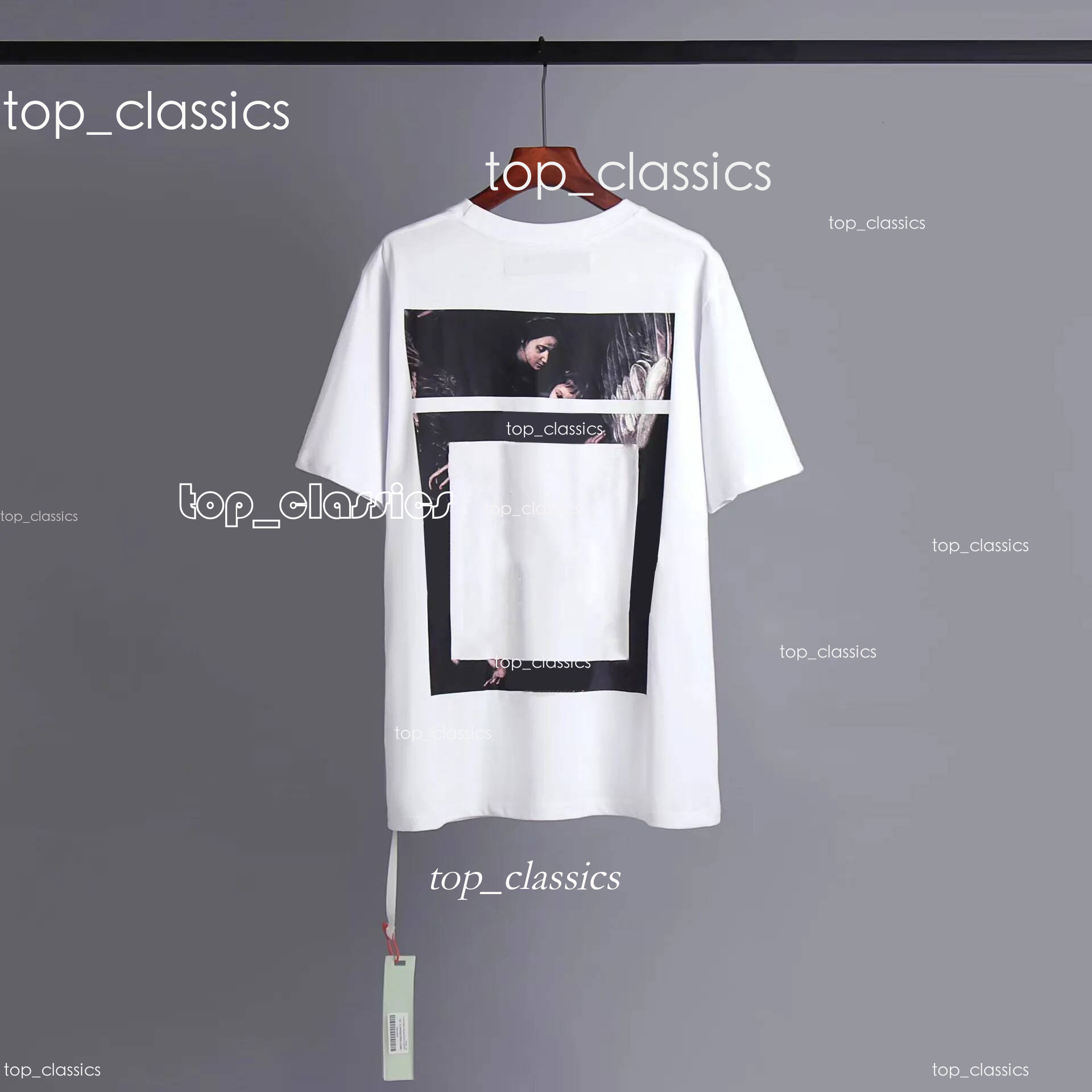 2026 10A Off White Mens Designer Mens T Shirts Short Summer Shirt Fashion Casual With Brand Letter Designers Tshirt White High Quality Fashion Tshir