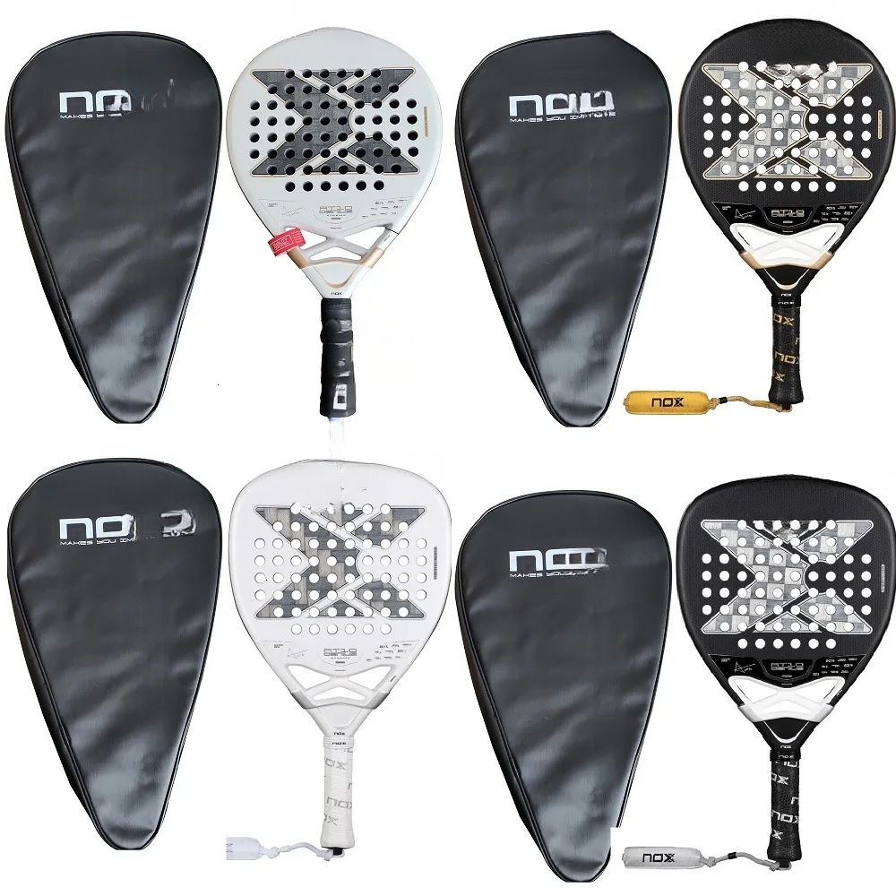 New Halloween Top 1 High Quality Professional Padel Tennis Racket outdoor Soft Face Carbon Outdoor Fiber Lightweight Fashionable EVA Sport Racquet O