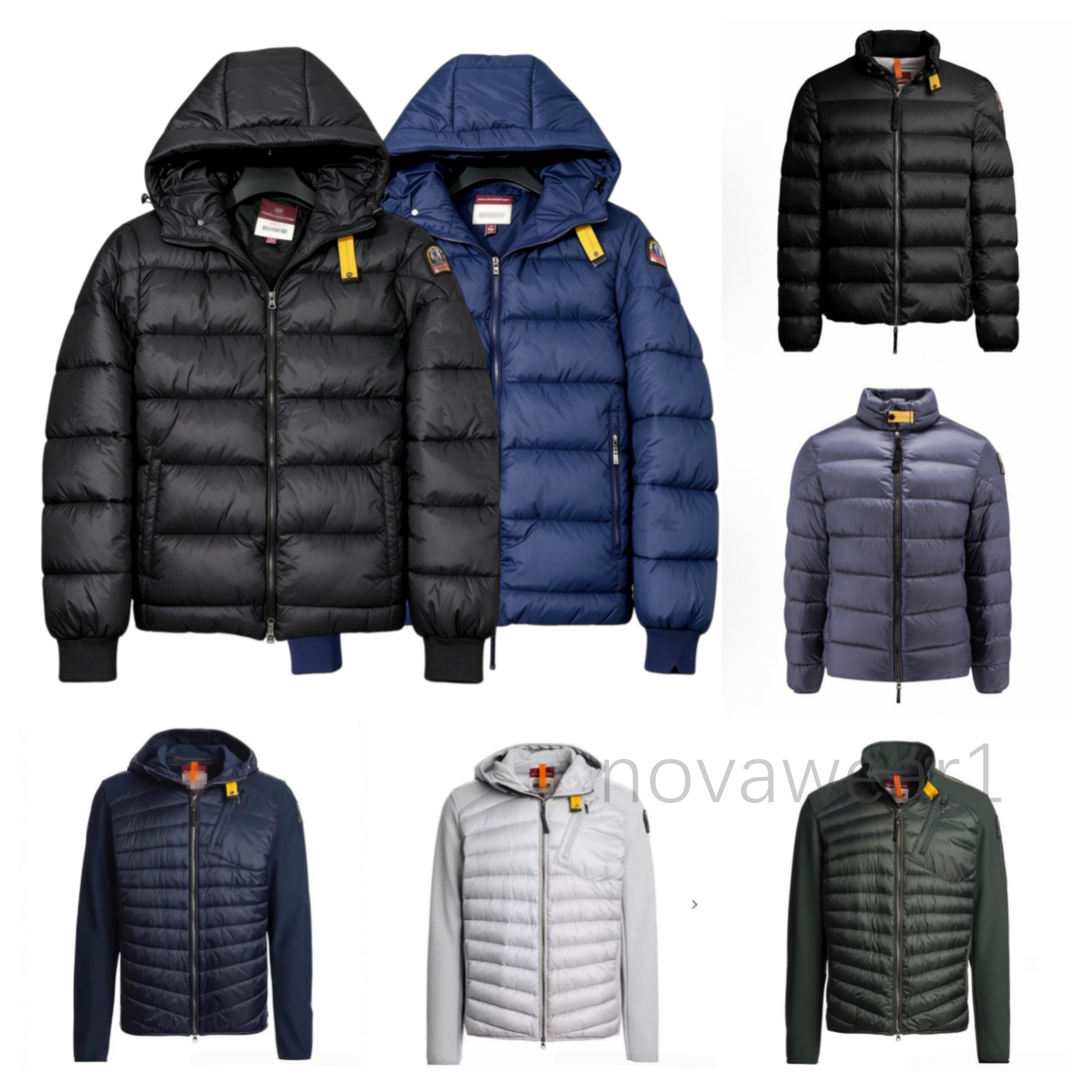 Luxury puffer jacket mens womens para jumpers down jacket PJS Water Repellent Windproof Designer Style Classic Fashion Warm Winter Outerwear S XL