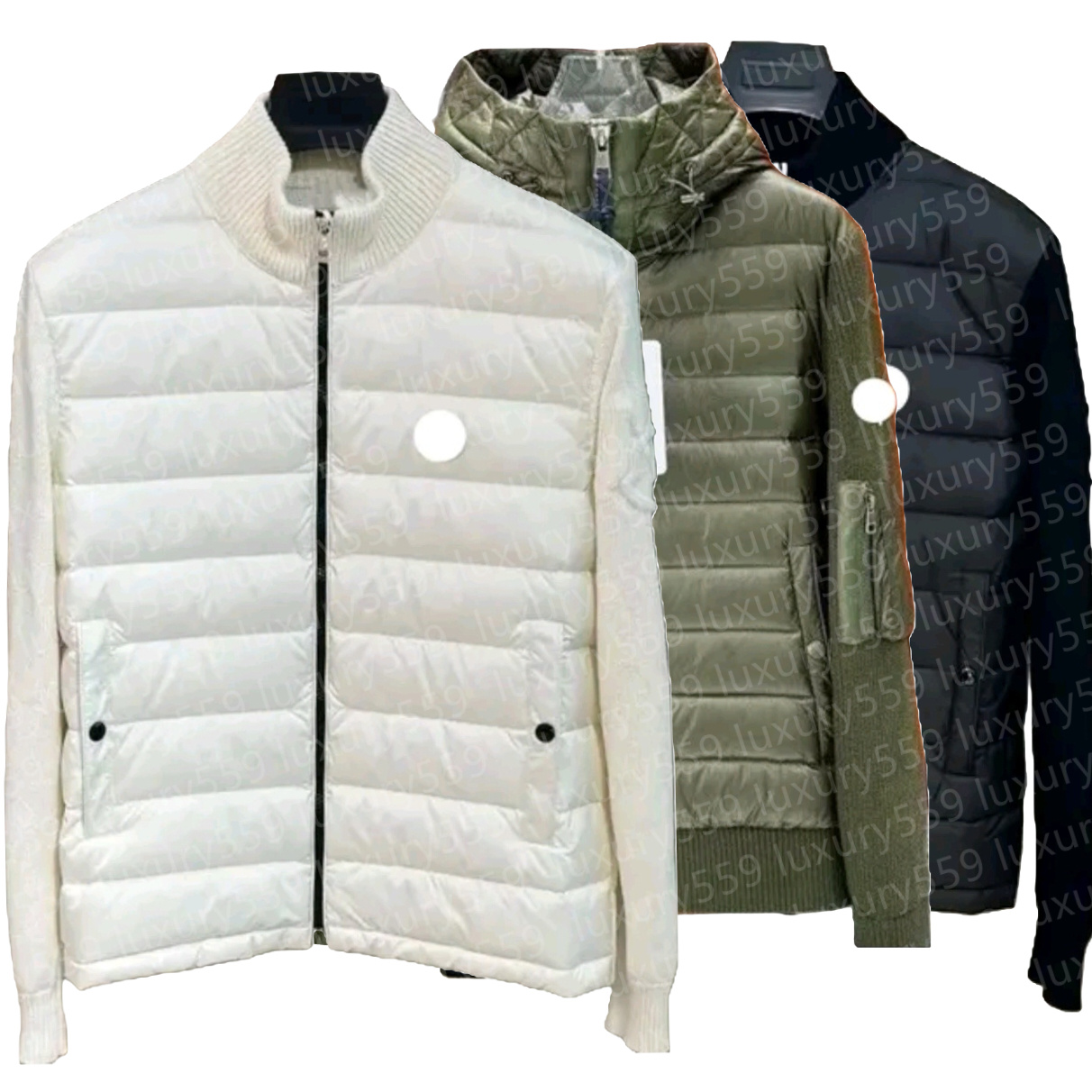 luxury designer puffer jacket men warm jackets womens fashion puffer mens coat high quality Feather Long Sleeve fur collar parkas designer jacket