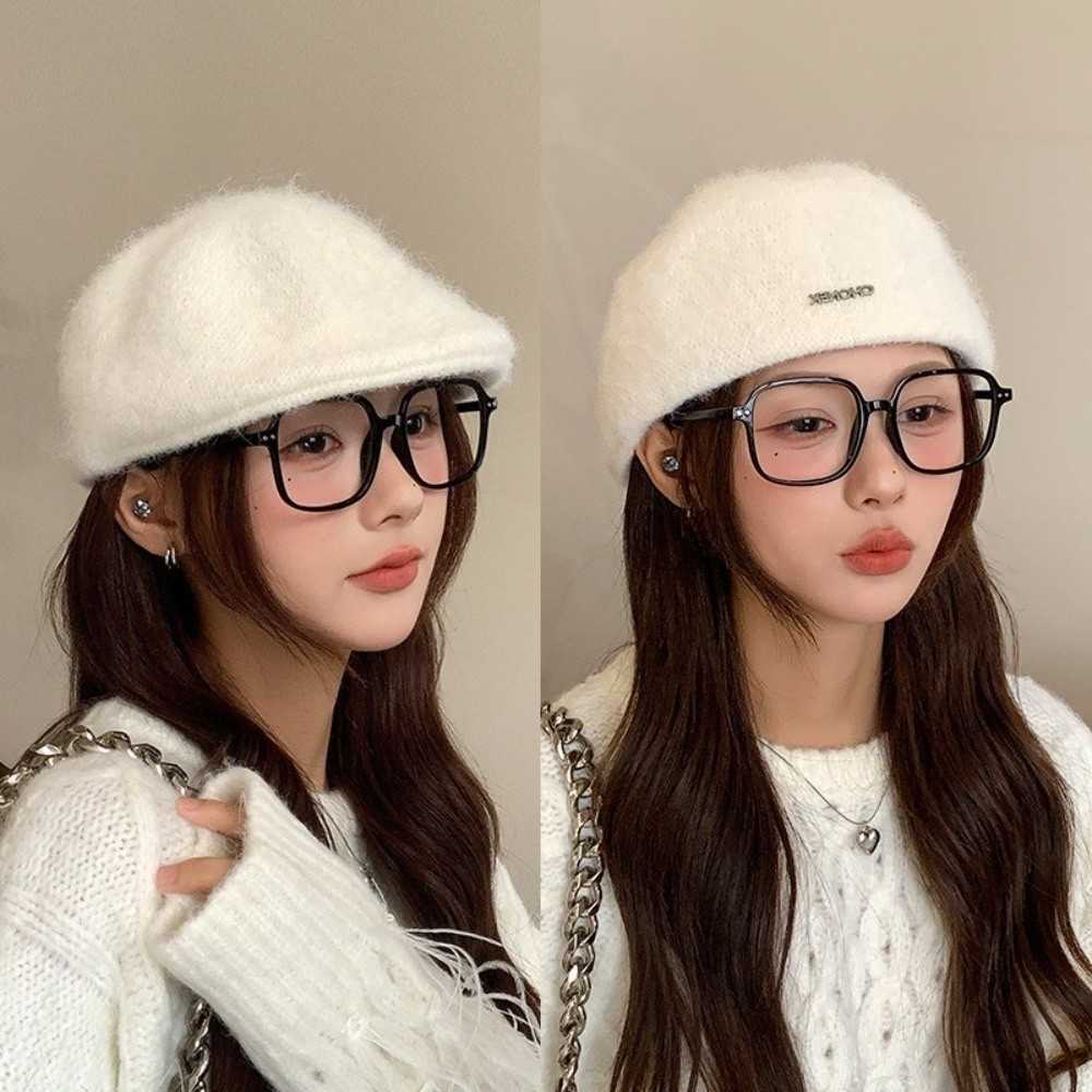 Casual New Beret Hat Retro Keep Warm Flat Cap Simple Duck Tongue Cap Autumn Winter S261016C48V