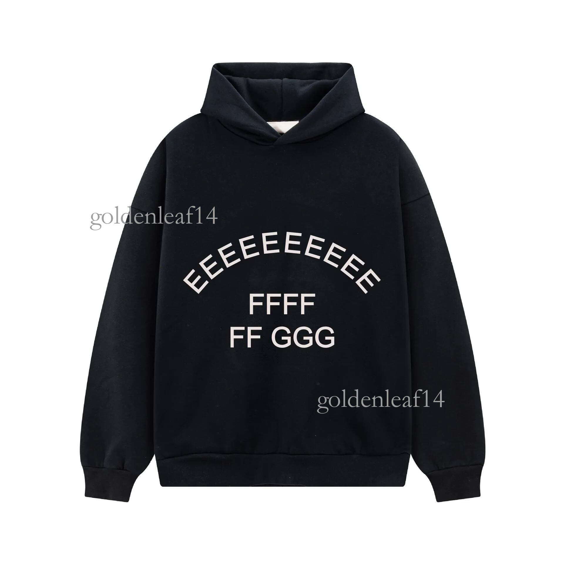 1977 hoodie Designer essential Hoodies Tide Brand Letter Printed Plus Velvet Hooded Sweatshirt Men Women High Street Casual Loose Oversized Hoodies