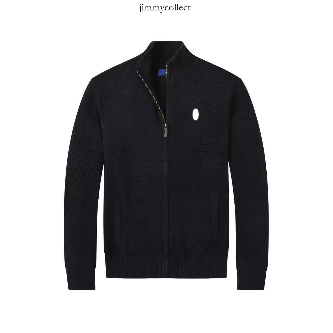 polo Designer Mens Turtle Neck Polo Knitted Sweater Cardigan Jumpers American Trendy Winter HighEnd Embroidery Horse Comfortable Cotton Men Zip Up S