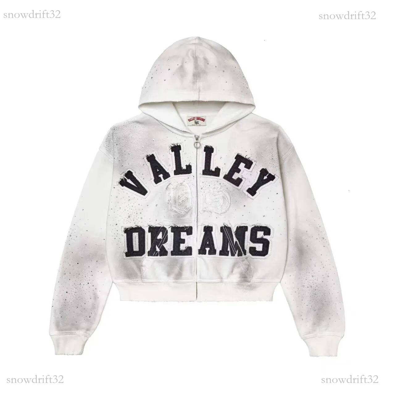 valleylys Jacket European And Personalized Street Wear Designer Mens Zip Up Jacket valleylys Hoodie Couple's Hoodie American Retro Zip Up Jacke