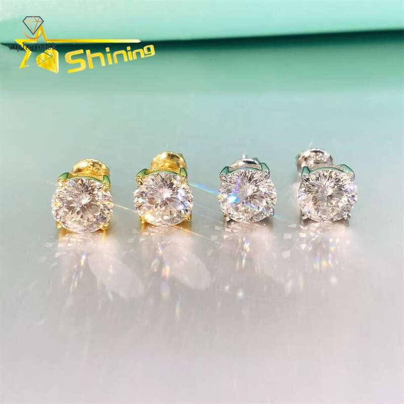 Exquisite Pure Sier GRA Certified Ready-to-Ship for Women with Sandstone Earrings