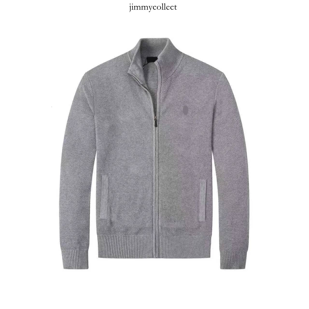 polo Designer Mens Turtle Neck Polo Knitted Sweater Cardigan Jumpers American Trendy Winter HighEnd Embroidery Horse Comfortable Cotton Men Zip Up S