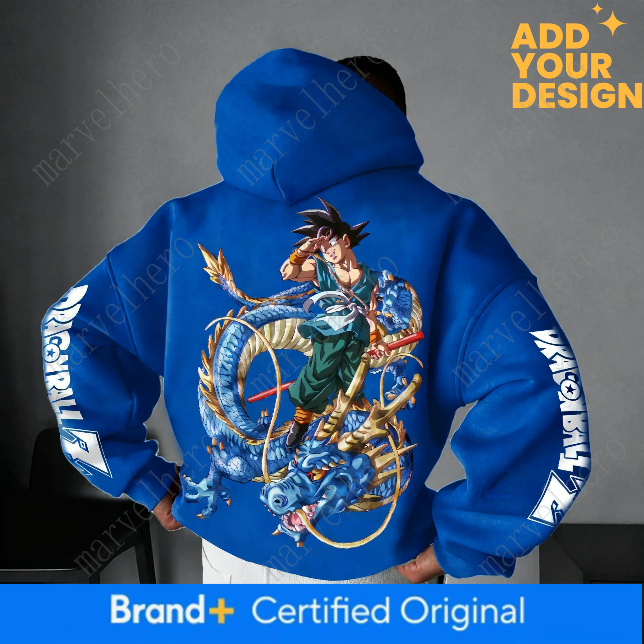 Dragon Ball Co Branded Hoodie Autumn Winter New Men S And Women S Anime Printed Loose Casual Harajuku Parent Child Sweater Top