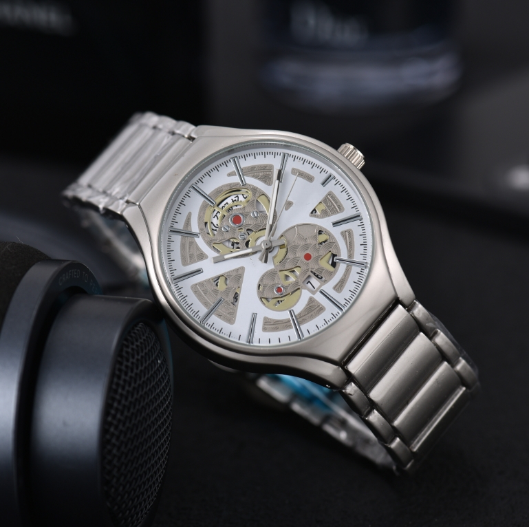 2026 High Quality Top Brand RADOlity QUARTZ movement stainless steel watch Mens Luxury Sapphire Mirror Men Designer Movement hollowed-out Man Watchw