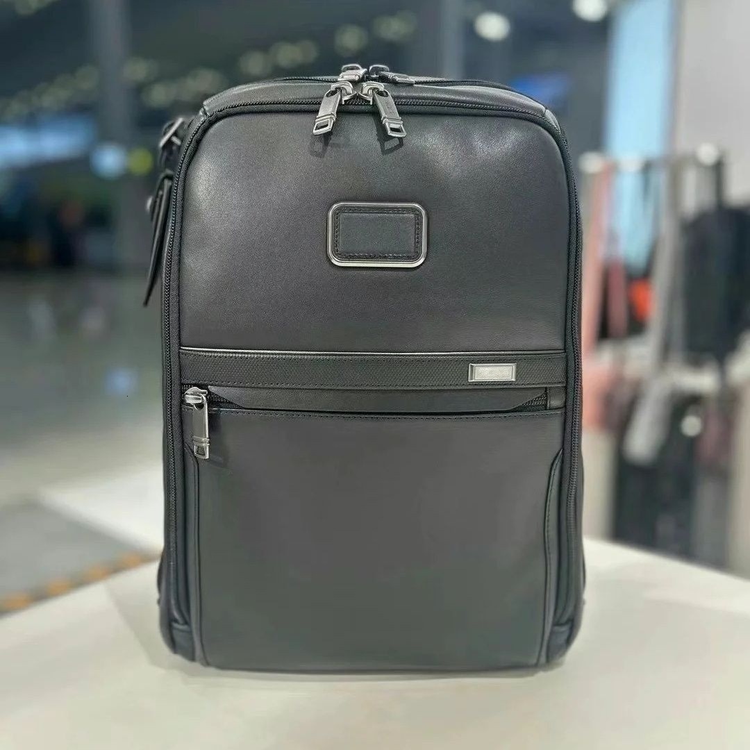 10A TMS-rugzak Harris-rugzak voor heren en dames ballistisch nylon Alpha Fly 3 grote computer lederen boekentas tus laptop zakelijke aktetas bagage