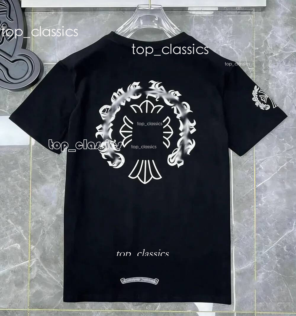 Designer Chromelys Tshirt Shirt Graphic Tee Mens Chrome T Shirt Designer Shirt Tshirt For Men Summer Cotton Round Neck Tees Short Sleeves Chrome Shi