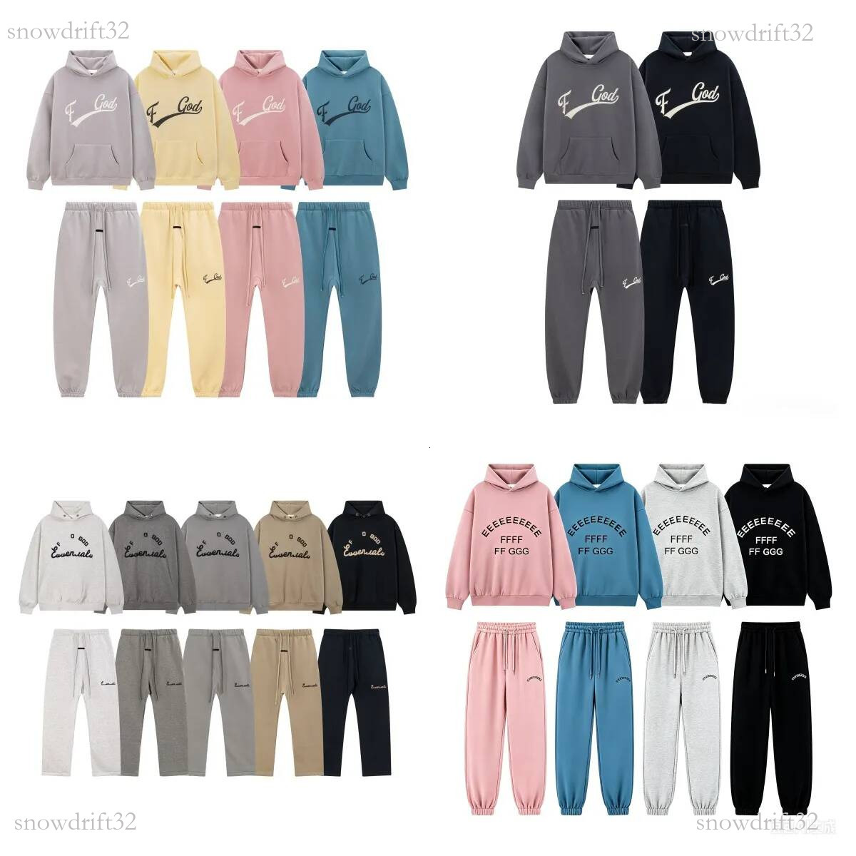 1977 hoodie Designer essential Hoodies Tide Brand Letter Printed Plus Velvet Hooded Sweatshirt Men Women High Street Casual Loose Oversized Hoodies