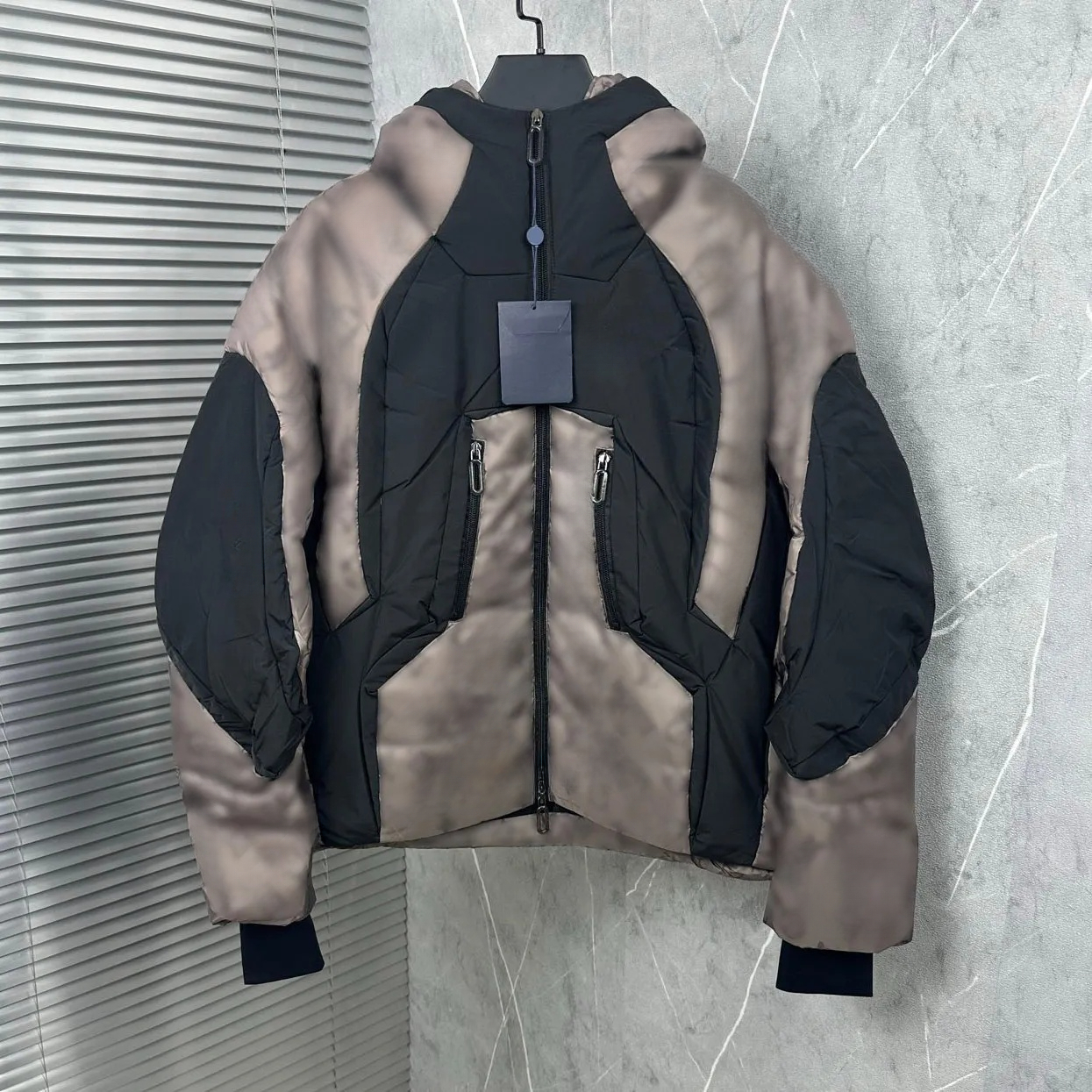 Jacket mens down Men's designer Outerwear Coats puffer Jacket down jacket hoodie suit hooded casual fashion color stripe printing top quality c