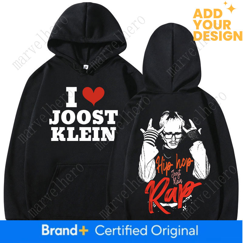 I Love Joost Klein Europapa Hoodies Men Women Clothing Fashion Harajuku Hip Hop Sweatshirts Autumn Winter Fleece Warm Pullovers