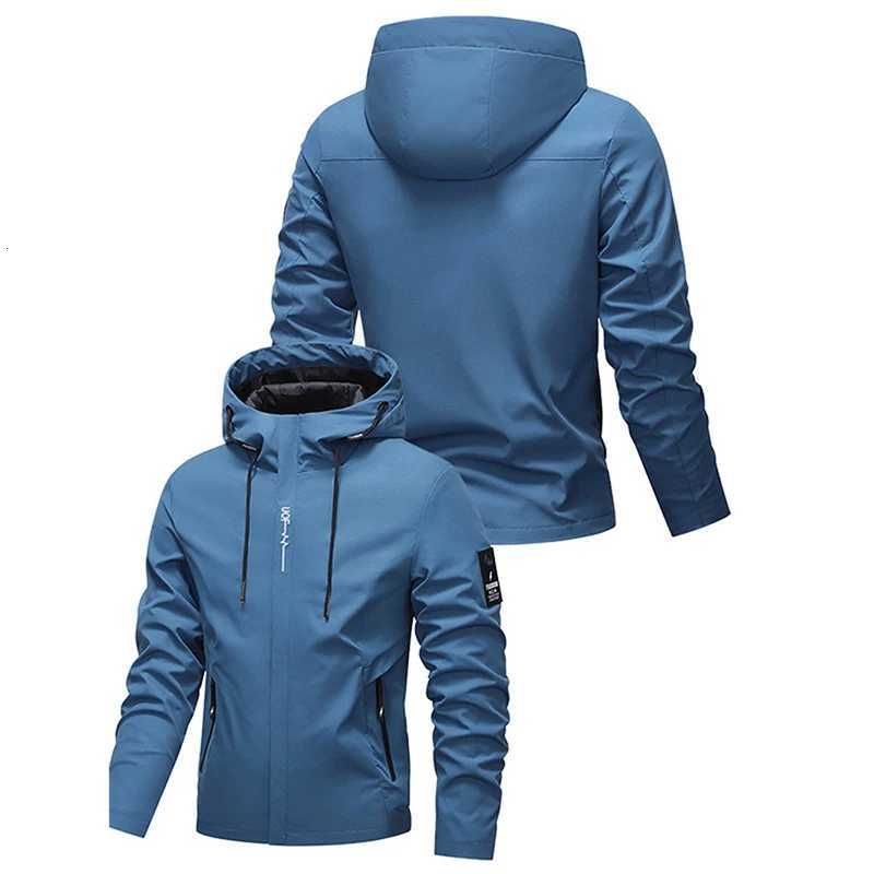 Outdoor Jackets Hoodies Spring Autumn Men's Windproof rainproof Zipper cardigan coat Casual High Quality Hooded Outdoor Sports men topsT261016