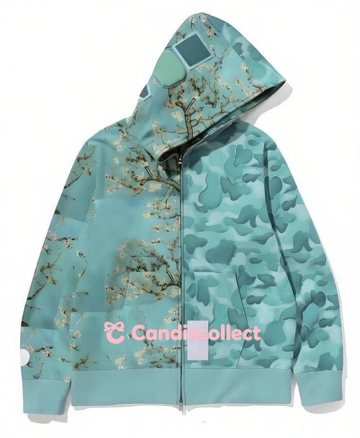 ape hoodie designer with print mens hoodie fashionable top street versatile long sleeved shirt M260807 cfc