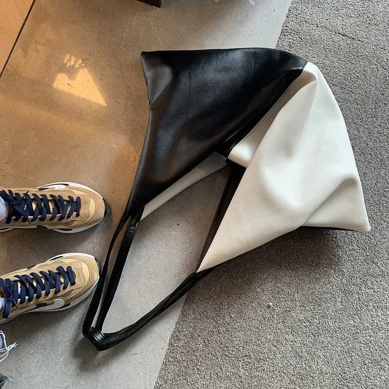 Cross Body Casual women Shoulder bags Large capacity patchwork female Hobos Crossbody messenger bag Soft Pu leather big handbag lady totes H261016