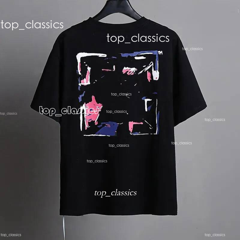 Offes White T Shirt Summer Luxurys Mens And Womens White T Shirt Designers Tshirts Loose Tees Tops Man Casual Street Graffiti Shirt Sweatshirt Tshir