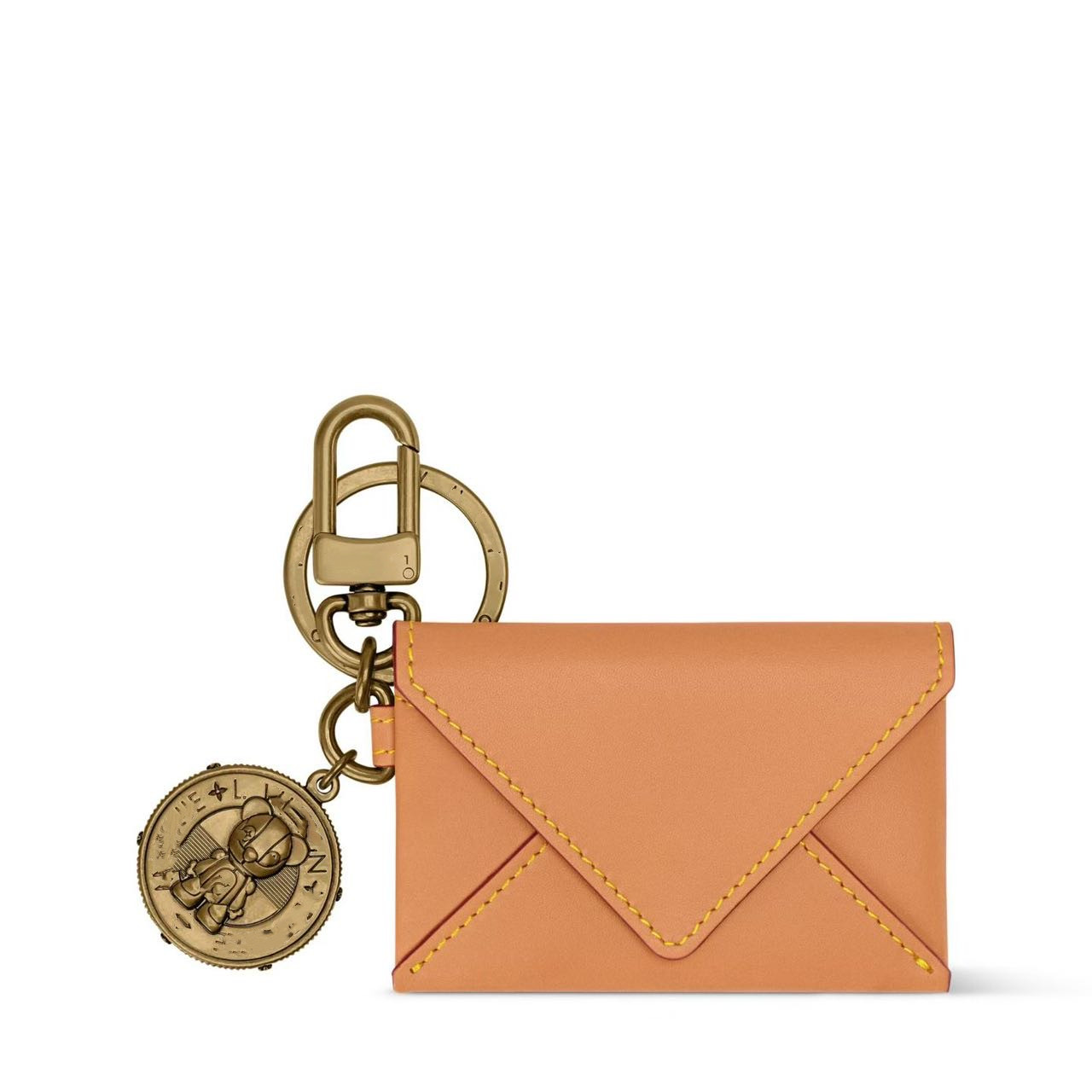 With BOX Luxury Designer Vintage Monogram PU Leather ID Badge Holder Women Lanyard Card Holder Stainless Steel Metal Buckle Work Office School Credi