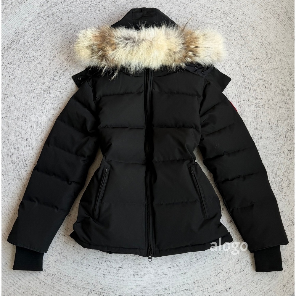 Down Jacket coat Designer Womens Puffer Jackets Winter Parka Canada Coat Real Wolf Fur Outdoor Wyndham Windbreaker jacket Outerwear Removable Hooded
