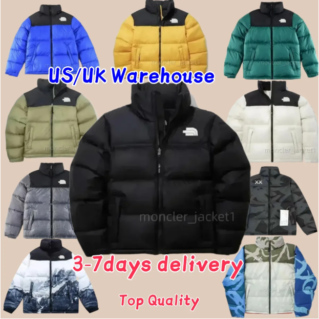 anorth face 700 Mens Womens Retro Street Style Bubble Puffer Coat Zip Up Stand Collar Winter Wind Resistant Casual Outerwear Multiple Colors Availab