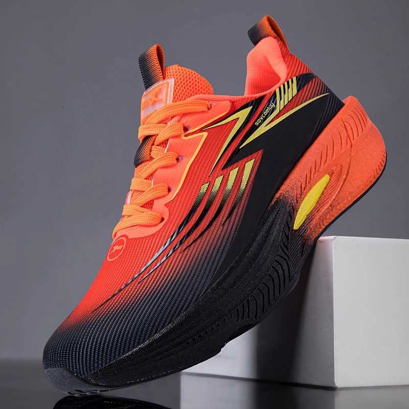 Casual Shoes Breathable Running Shoes Men Carbon Board Speciality Marathon Sports Women's Athletic Sneakers Comfortable Men's Walking Snea