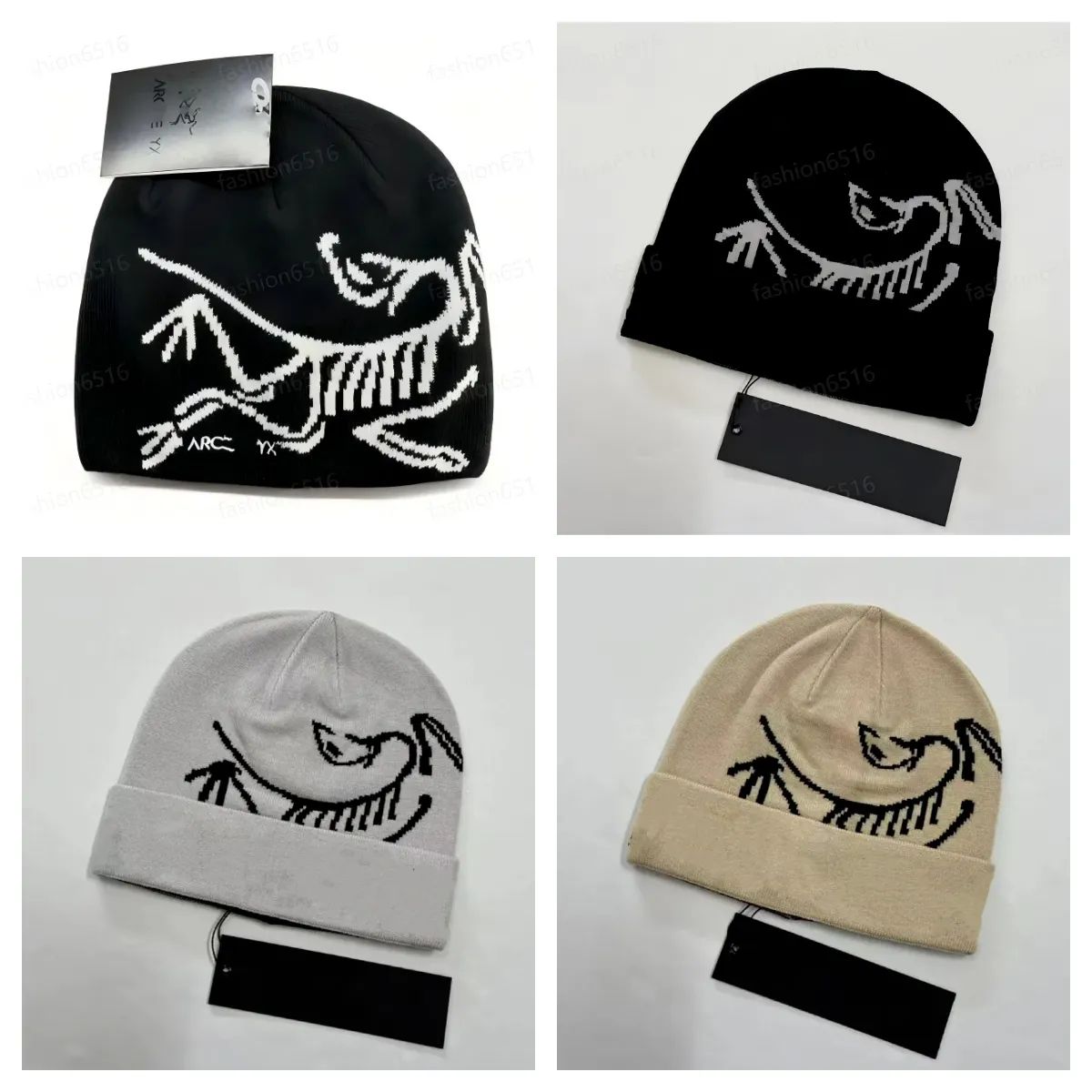 2025 Winter Hat Classic arc Beanie women Designer Beanies Bonnet Luxe Skull Cap Casquette Knitted Fitted Hats for Men Luxury Muts Berretto fashion B