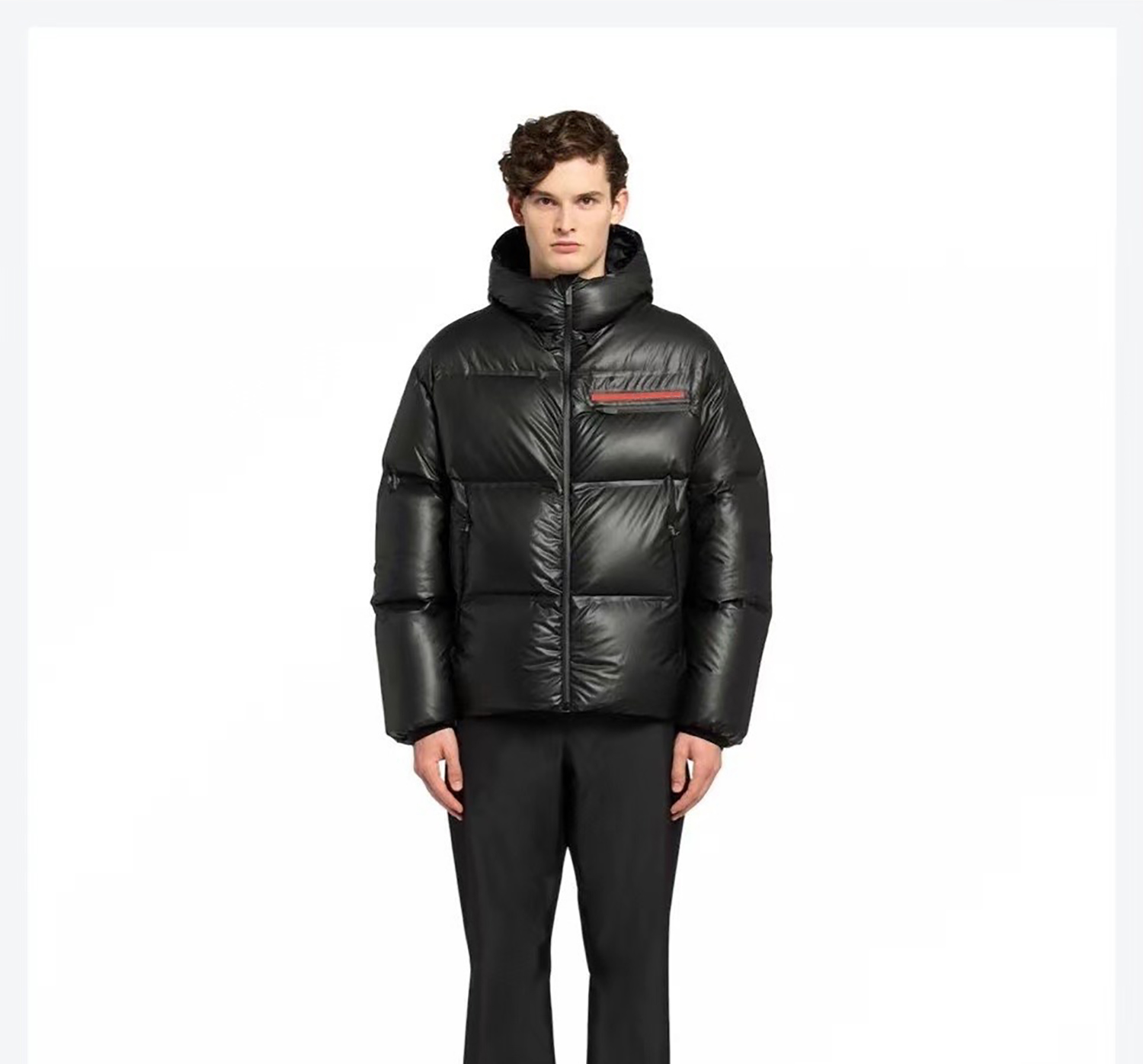 DUYOU Mens Puffer Jacket Down Jacket Unisex Puffer Coat Designer Jackets Warm Parka White duck down filling Winter Thick Fluffy Outerwear with Hood