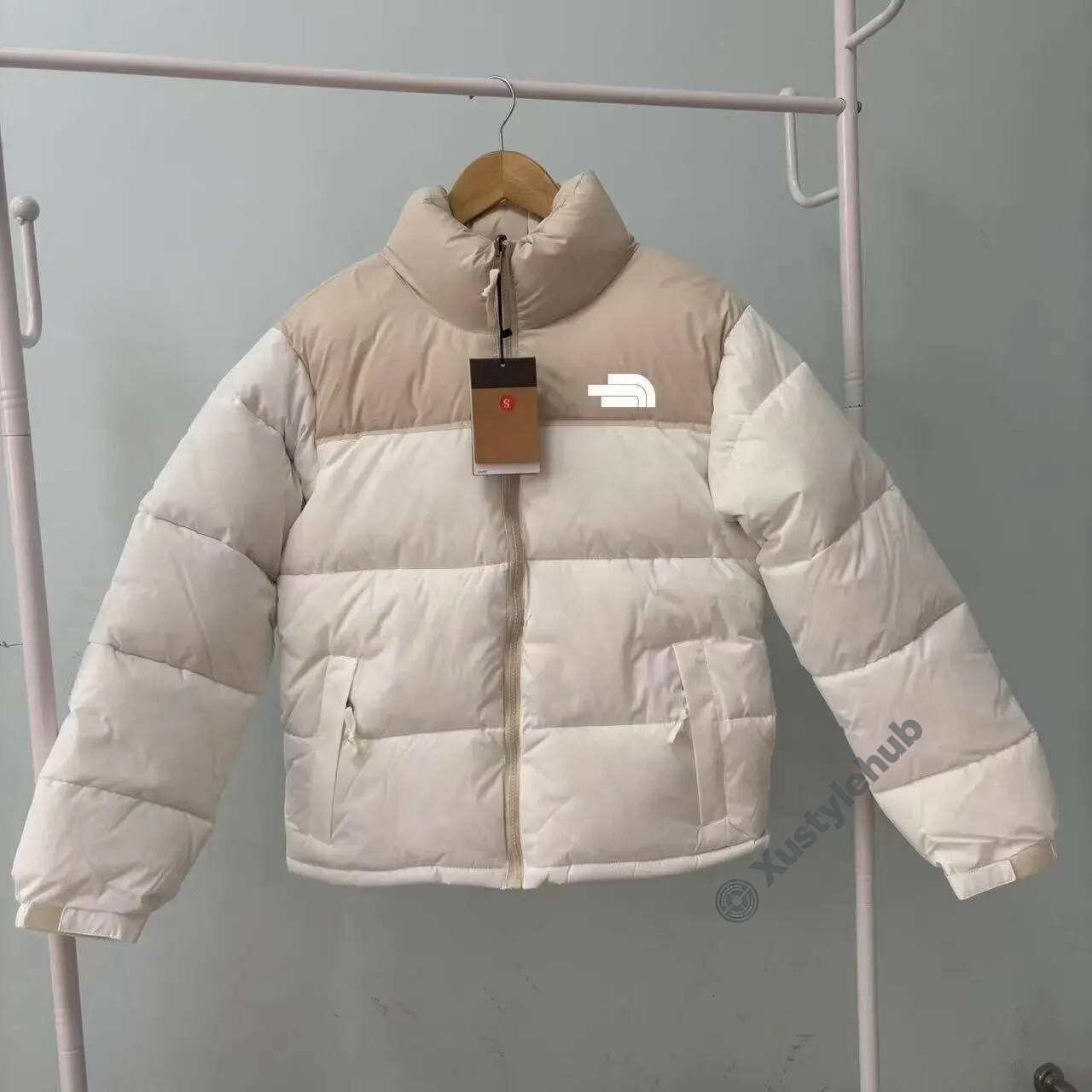Face jacket Puffer Designer Women Down Jackets Coats Peak Unisex Long Sleeve Zipper 700 Fill Embroidery Hooded Water Repellent Parkas NF 5d9
