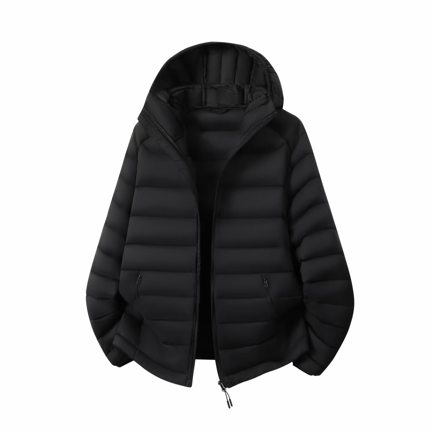 Men's Down Jacket - Warm Insulated Coat for Winter