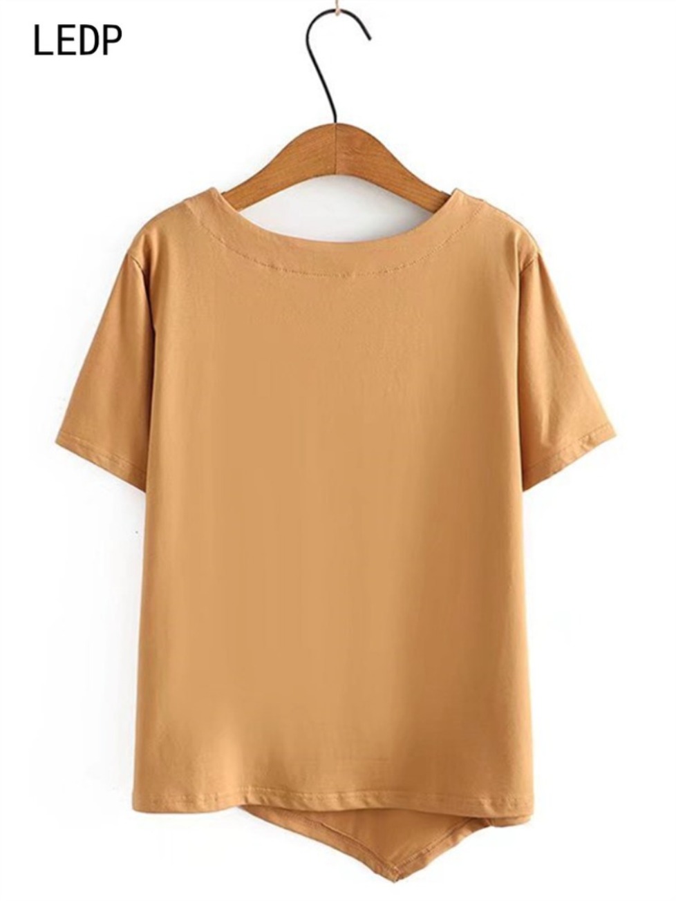 299347 Dong ethnique tissu brillant tie-dye grande taille T-shirt pour femme patrimoine culturel immatériel processus de teinture végétale silhou