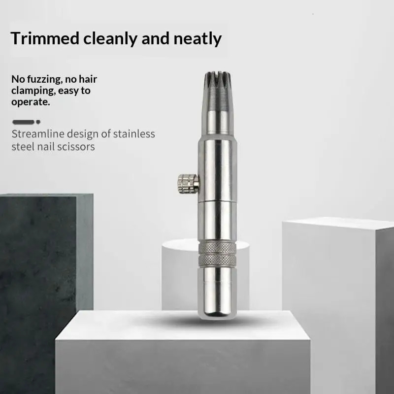Ear And Nose Hair Trimmer Clipper Painless Hair Trimmer For Men Women Manual Trimmer With Waterproof Hand Wash Easy Cleansing 261016