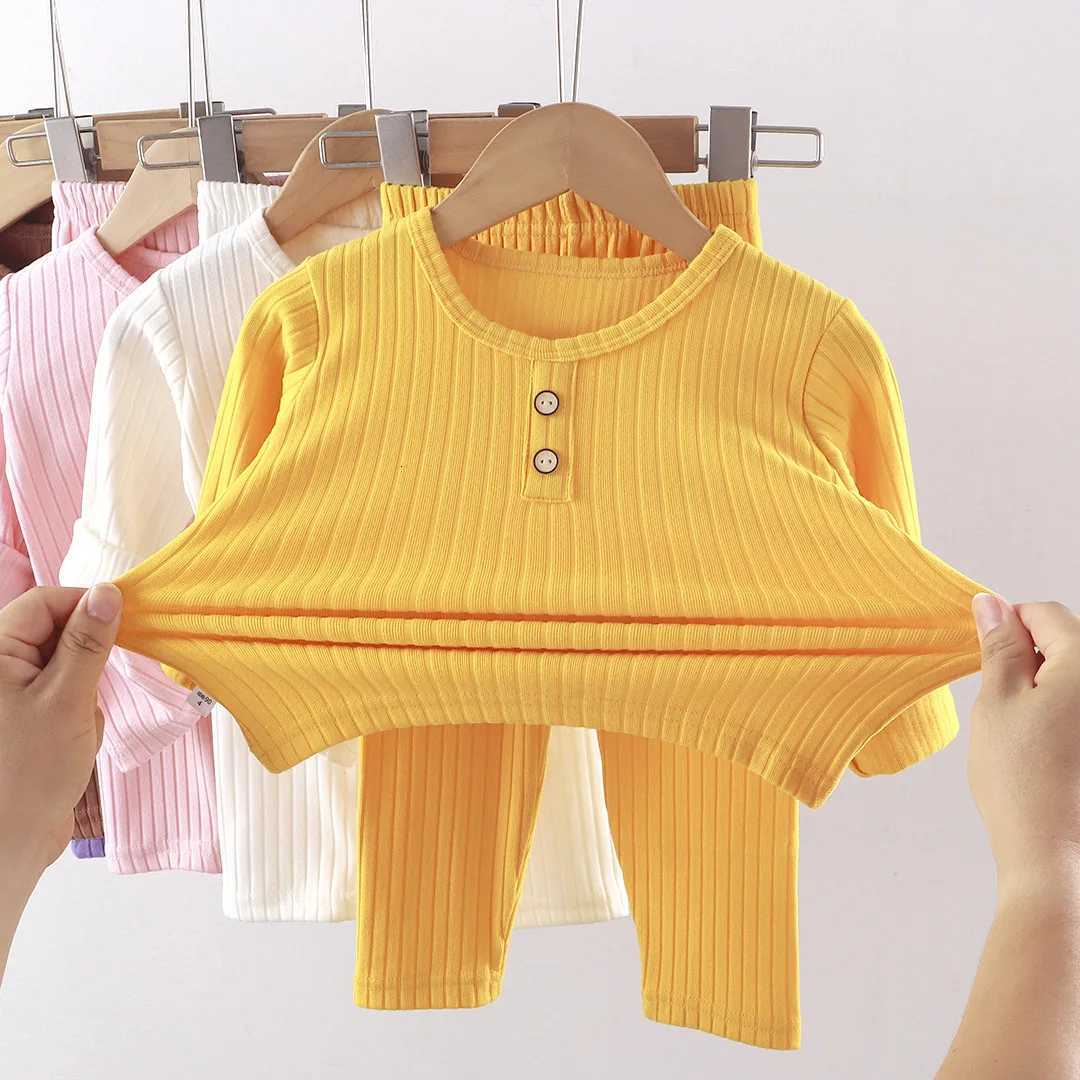 Pajamas Children's Underwear Sets Autumn New Baby Boys Pajamas Korean Version of the Girls He Wear Children's ClothingW261019