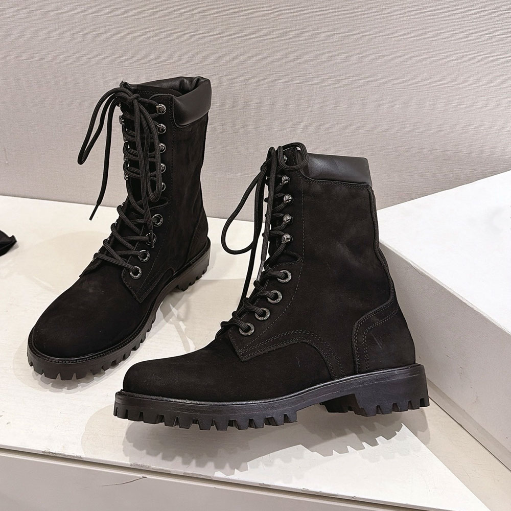 Leather Ankle Boots Womens Designer Boot Fashion Luxury mens Boot Outdoor Hiking Boot Classic Nubuck Cowhide Boots Comfort Casual Autumn Winter Boot