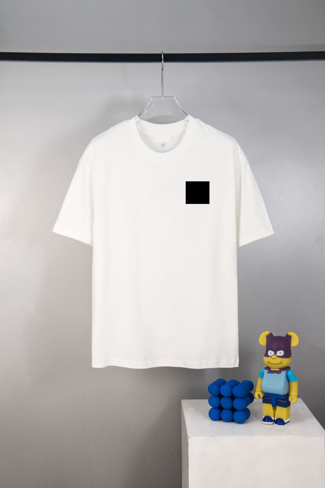 Designer-T-shirt voor heren met grafische letterprints - Comfortabele katoenen overhemdset met korte mouwen